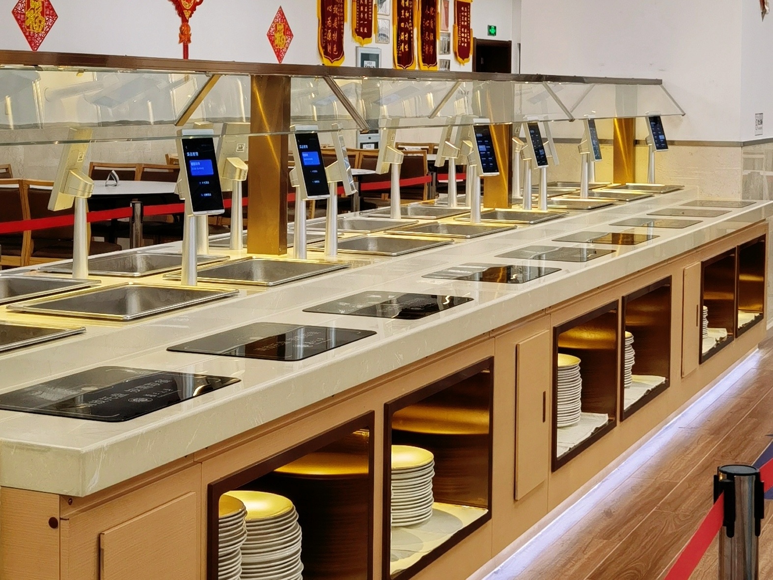 光盤行動 | 新開普自助稱重計量智慧餐廳解決方案正式亮相復旦大學！(圖1)
